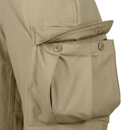 Spodnie krótkie BDU Cotton Ripstop KHAKI Helikon-Tex