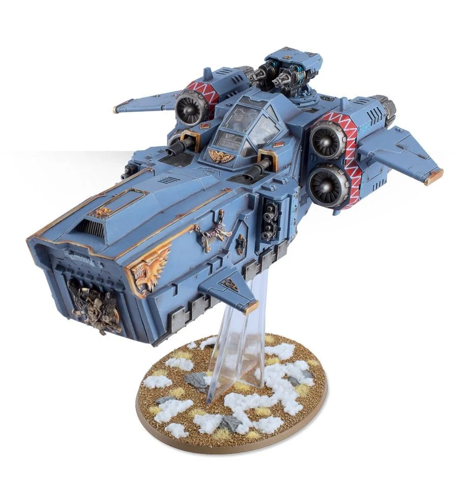 ウォーハンマー ストームウルフ・ガンシップ WH40k】ストームファング・ガンシップ/Space Wolves Stormfang