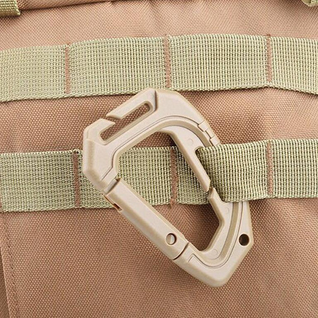 Karabińczyk Polimerowy MOLLE KBM1 Zielony CMG