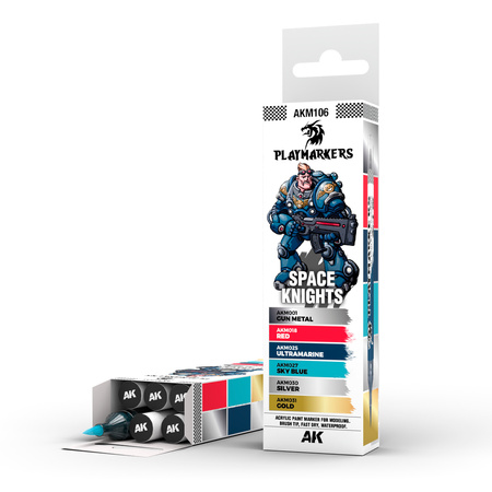 AK Interactive - SPACE KNIGHTS – PLAYMARKER SET