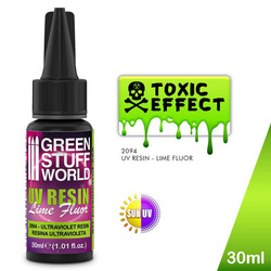 Green Stuff World UV Resin 30ml - Toxic Effect