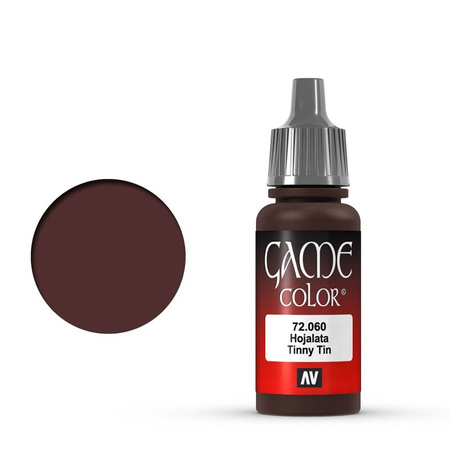 Vallejo: 72.060 - Game Color - Metallic - Tinny Tin (18 ml)