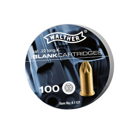 Kartridże hukowe Walther 6mm Long 100szt