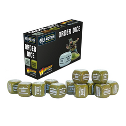 BOLT ACTION Orders Dice Pack - Olive Drab
