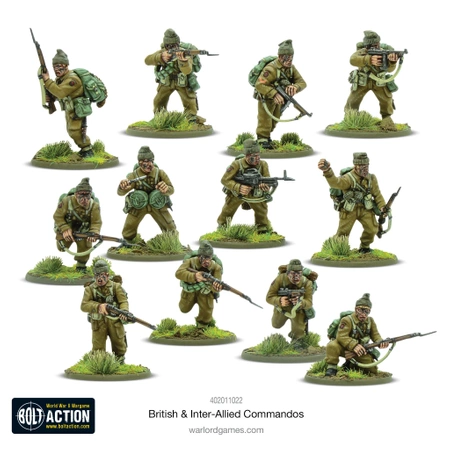 BOLT ACTION British & Inter-Allied Commandos 