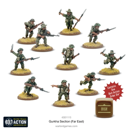 BOLT ACTION Gurkha Section (Far East)