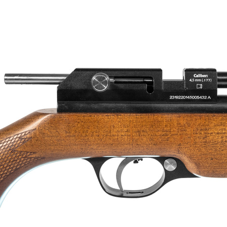 Zestaw Diana Wiatrówka PCP Stormrider 4,5 mm Ek < 17J drewno + luneta celownicza Diana 3-9x40 1" AO Duplex z/m 11 mm