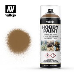 Vallejo: 28.014 - Hobby Paint Spray - Leather Brown (400 ml)