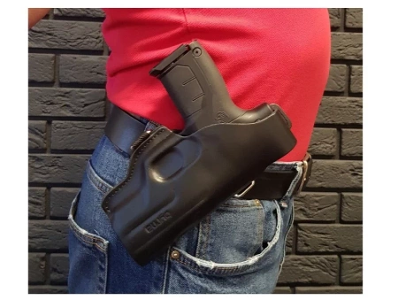 Kabura skórzana do pistoletu Byrna SD / BEEMAN BP50