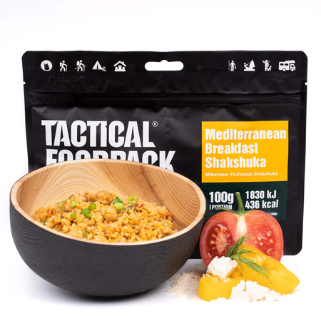 Liofilizat Tactical Foodpack Śródziemnomorskie śniadanie Shakshuka 400g