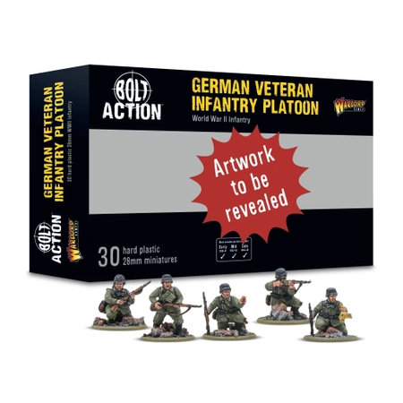 PRE ORDER - BOLT ACTION German Veteran Infantry Platoon