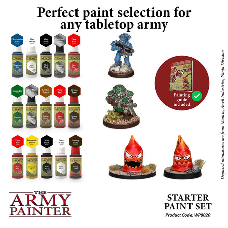 Army Painter Starter Paint Set - Zestaw farb