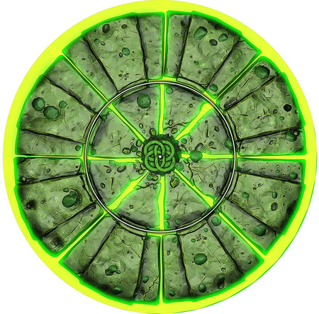 PLAYMATY Gumowe strefy do Age of Sigmar- Toksyczne