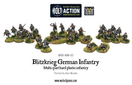 BOLT ACTION Blitzkrieg! German Infantry