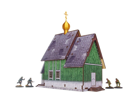 MICRO ART - WW2 Ostfront Village Tserkov (1) (28mm)