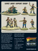 BOLT ACTION Soviet Army Support Group (HQ, Mortar & MMG)
