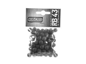 Kule gumowe Umarex T4E RB 43 kal. .43 / 100 szt. do Umarex M&P9c TPM1 PPQ