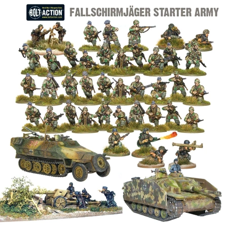 BOLT ACTION Fallschirmjager Starter Army