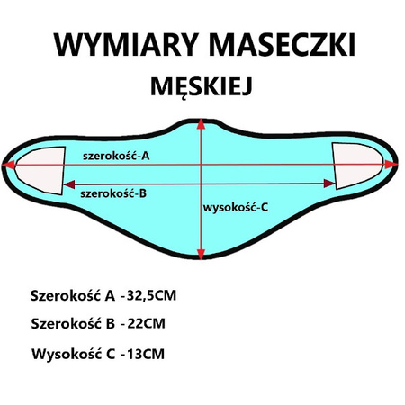 Maseczka Męska wz.93 Pustynny L