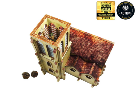 MICRO ART - WW2 NORMANDY CHURCH (28MM)