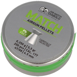 Śrut JSB Green Match Lead Free 4.5mm, 200szt (1005-02-200)