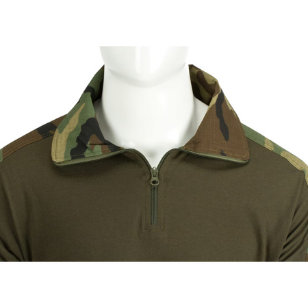 Bluza Combat Shirt Woodland Invader Gear