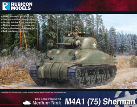 RUBICON 280086 - M4A1(75) Sherman - DV & SH
