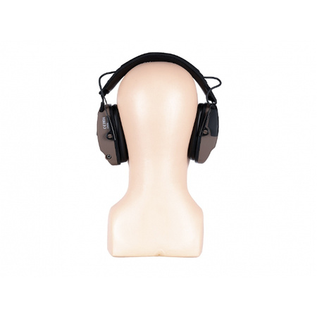 Ochronniki Słuchu Aktywne PROSHOT brązowe RealHunter