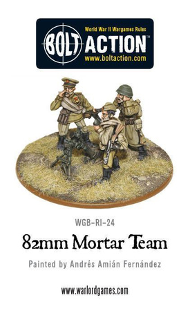 BOLT ACTION Soviet 82mm Mortar Team