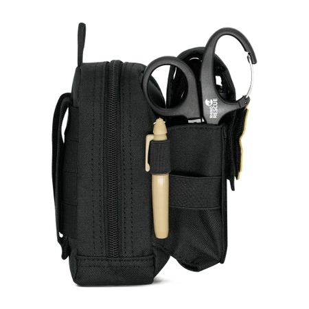 Apteczka z wyposażeniem EDC IFAK Trauma Kit Czarna RHINO RESCUE