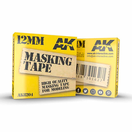 AK Interactive MASKING TAPE: 12MM