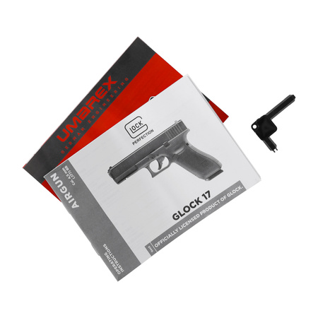 Pistolet wiatrówka Glock 17 gen 5. 4,5 mm zielony