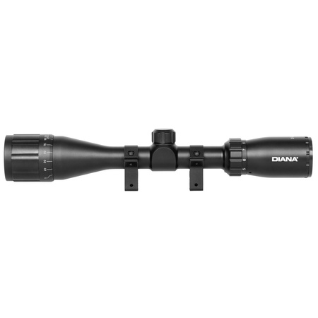 Zestaw Diana Wiatrówka PCP Stormrider 4,5 mm Ek < 17J drewno + luneta celownicza Diana 3-9x40 1" AO Duplex z/m 11 mm