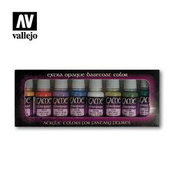 Vallejo Zestaw 8 Game Color Extra Opaque Colors