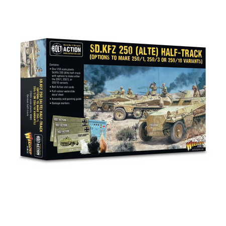 BOLT ACTION Sd.Kfz.250 (Alte) Half-Track (Options for 250/1, 250/3, 250/10)
