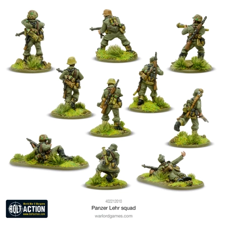 BOLT ACTION Panzer Lehr Squad