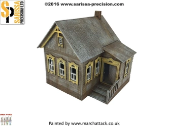 SARISSA PRECISION - RUSSIAN VILLAGE HOUSE #1 (28MM)