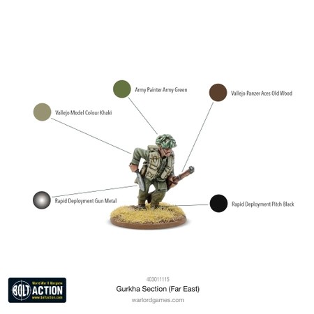 BOLT ACTION Gurkha Section (Far East)