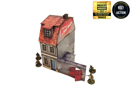 MICRO ART - WW2 NORMANDY TOWNHOUSE 1 (28MM)
