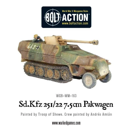 BOLT ACTION Sd.Kfz 251/22 7.5cm Pakwagen