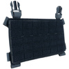 HUSAR PANEL SINGLE FRONT FLAP CZARNY