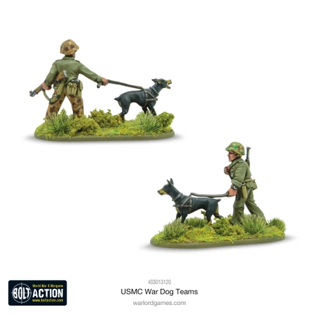BOLT ACTION USMC War Dog Teams