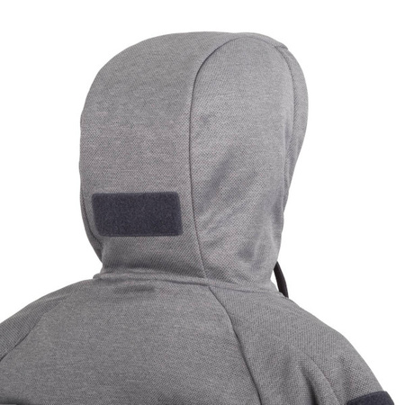 Bluza Urban Tactica Hoodie(FullZip) Me Czar/Szar