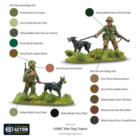 BOLT ACTION USMC War Dog Teams