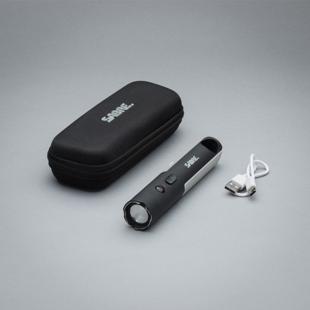 Paralizator z latarką 200 lumenów SABRE G-S-1014 BK