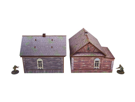 MICRO ART - WW2 Ostfront Village Doma (2) (28mm)