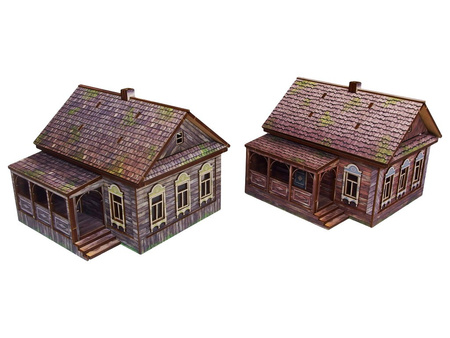 MICRO ART - WW2 Ostfront Village Doma (2) (28mm)