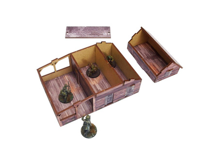 MICRO ART - WW2 Ostfront Village Workshop (1) (28mm)