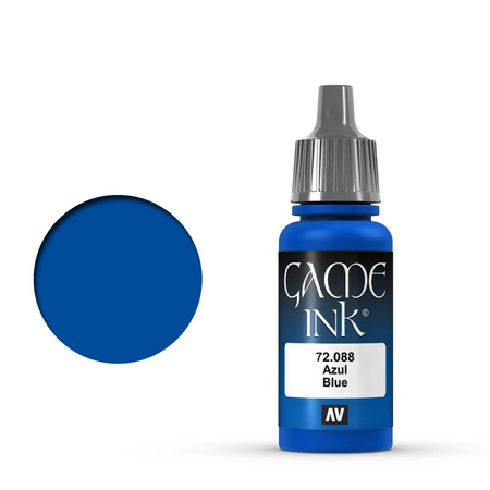 Vallejo: 72.088 - Game Color - Ink - Blue (18 ml)