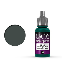 Vallejo GC Extra Opaque 72147 Heavy Black Green